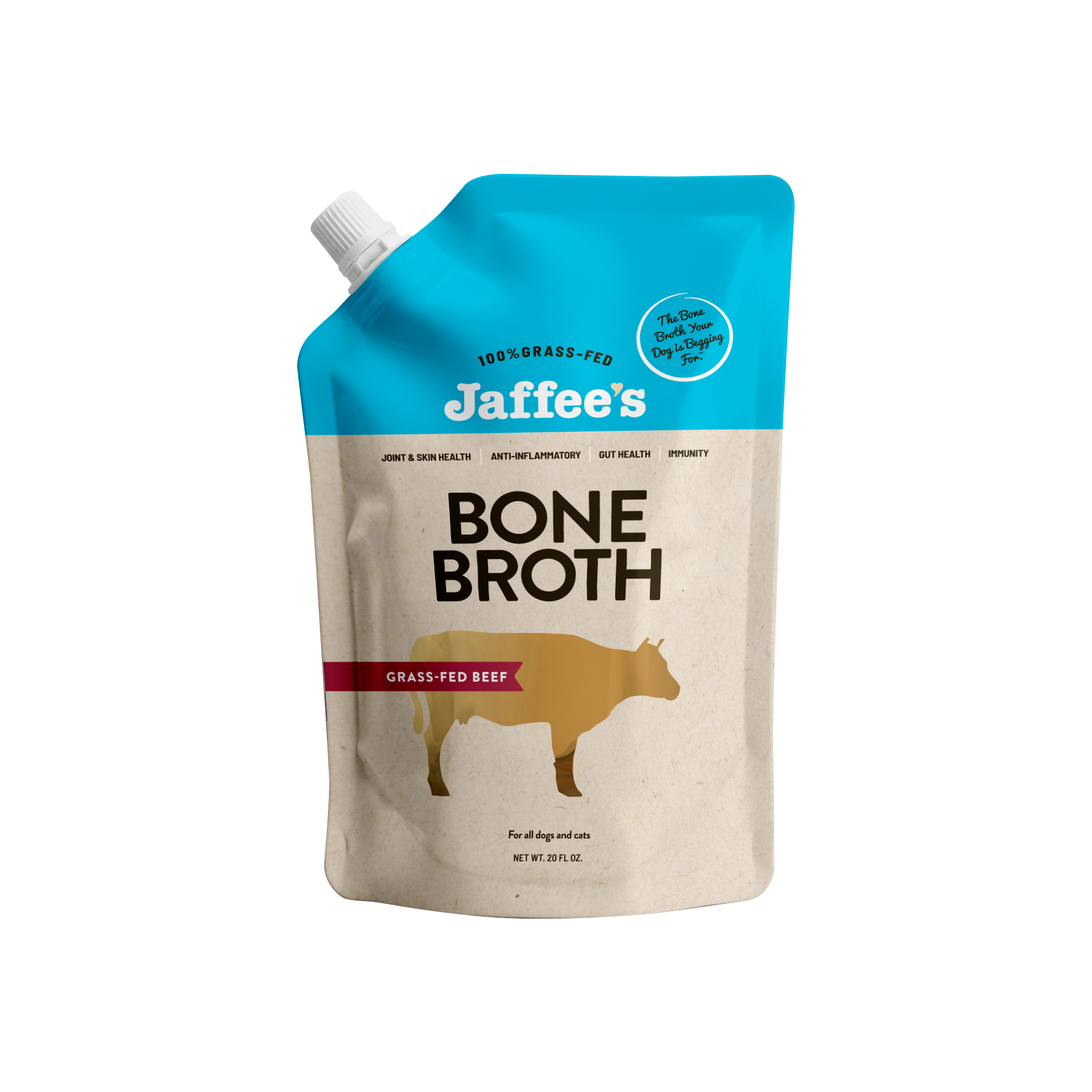 20oz Grass-Fed Beef Bone Broth